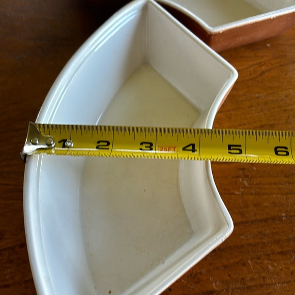 VTG Miramar of Calif.©️ marked 204 MCM (2) light brown pottery serving dishes - Picture 7 of 7